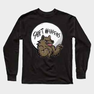 Bad Pun: Werewolf T Shirt Long Sleeve T-Shirt